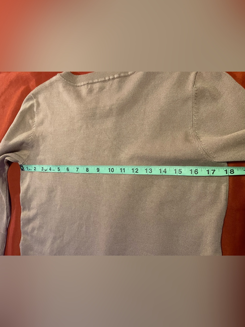 Cable & Gauge Light Beige Braided-Neck Crew Sweater - Picture 5 of 5